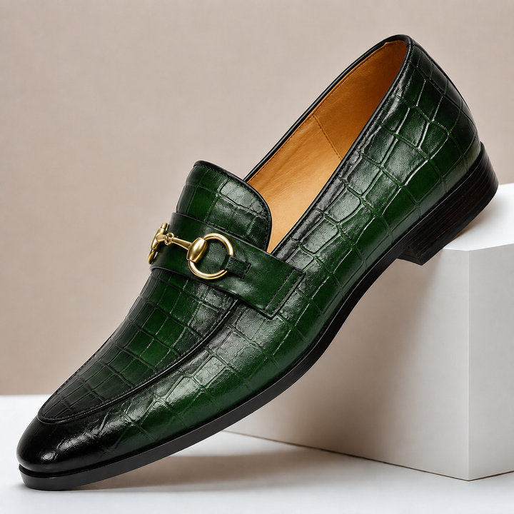 Ravelli Cowhide Leather Loafers