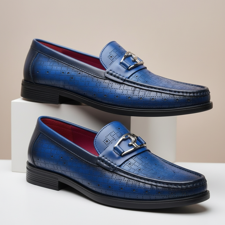 Dalmari Cowhide Leather Loafers