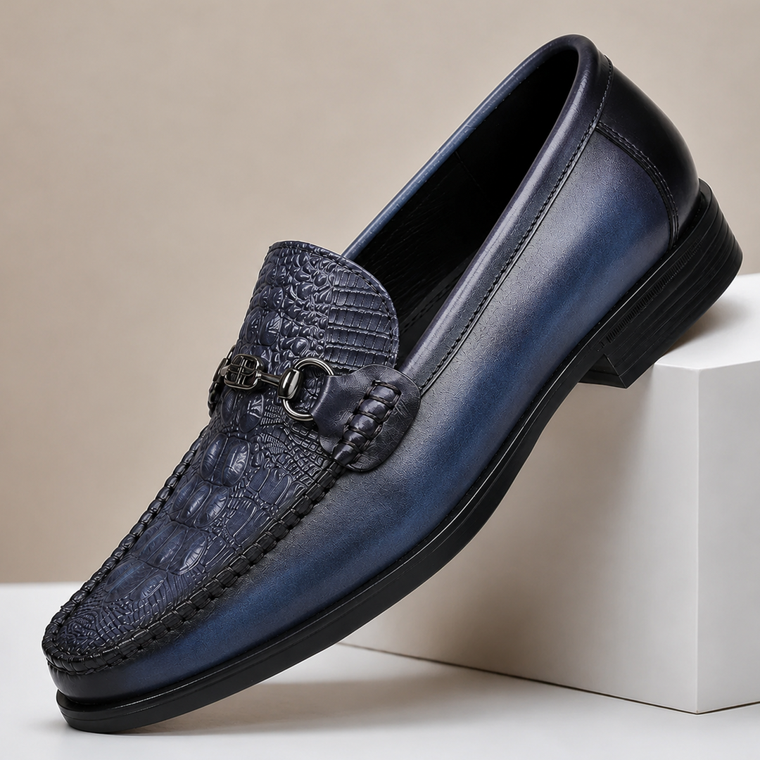 Massaro Cowhide Leather Loafers