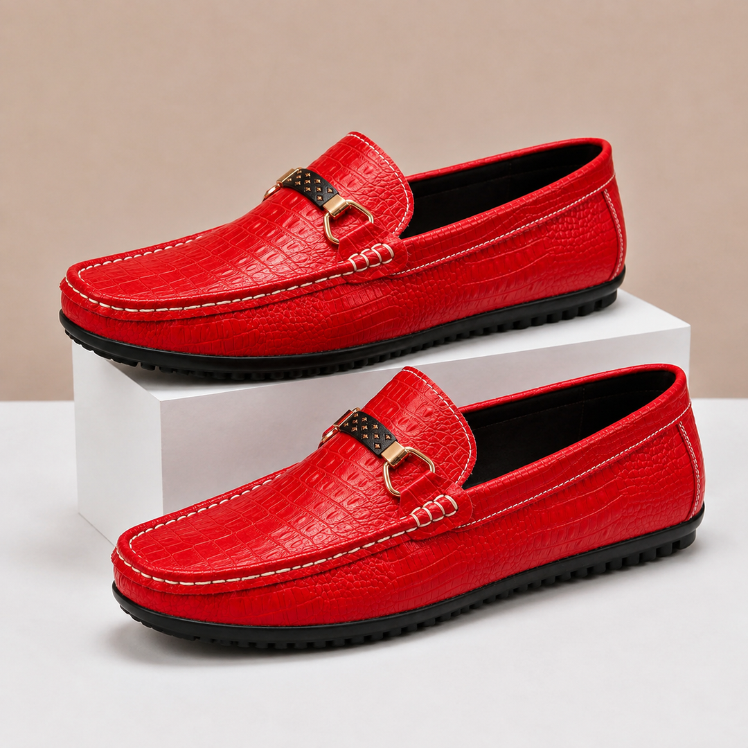 Brancero Genuine Leather Loafers