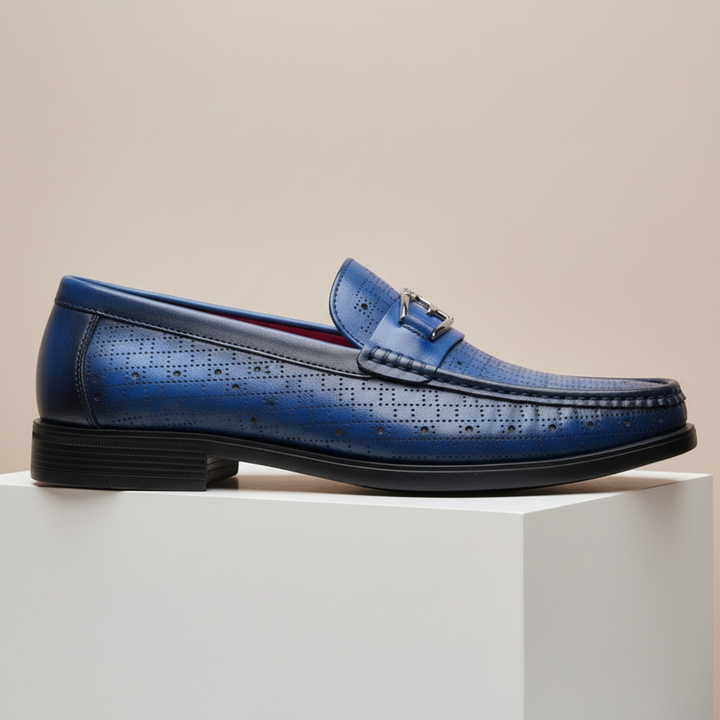 Dalmari Cowhide Leather Loafers