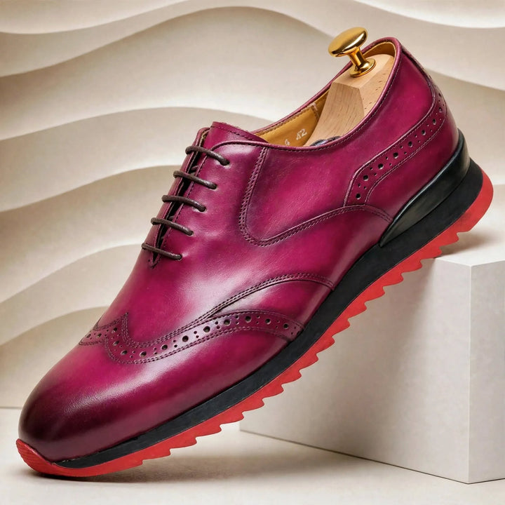 Varelli Cowhide Leather Sneakers
