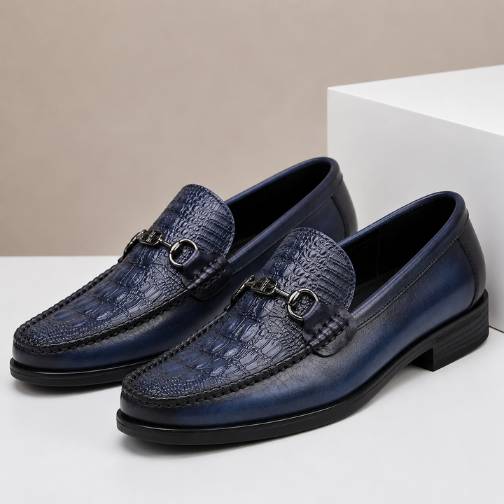 Massaro Cowhide Leather Loafers