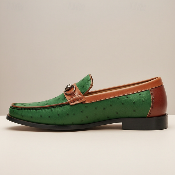 Varetti Cowhide Leather Loafers