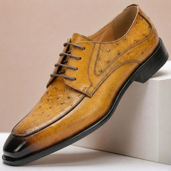 Bernini Cowhide Leather Shoes