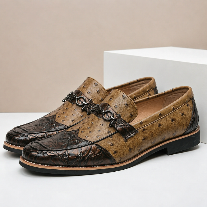 Vellano Genuine Leather Loafers