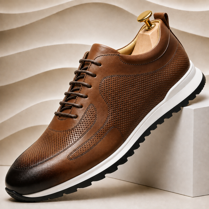 Franco Cowhide Leather Sneakers
