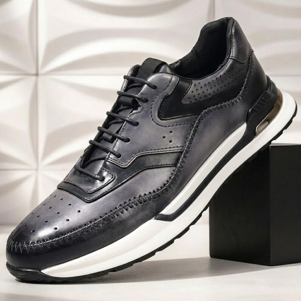 Salerno Cowhide Leather Sneakers