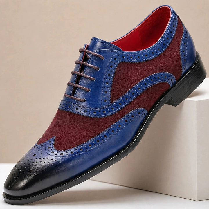 Brisello Cowhide Leather Shoes
