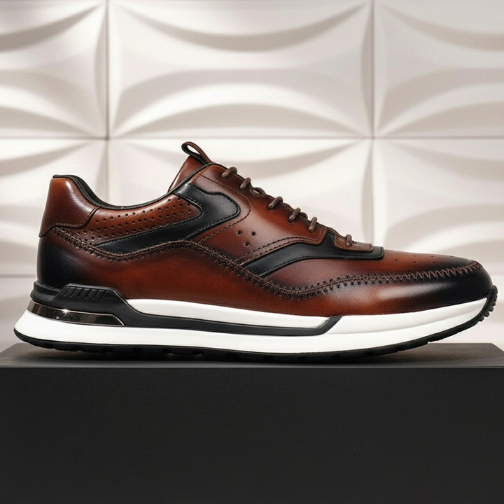 Salerno Cowhide Leather Sneakers