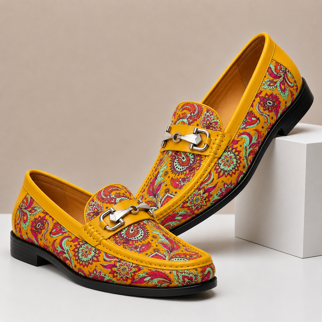 Lombaro Cowhide Leather Shoes