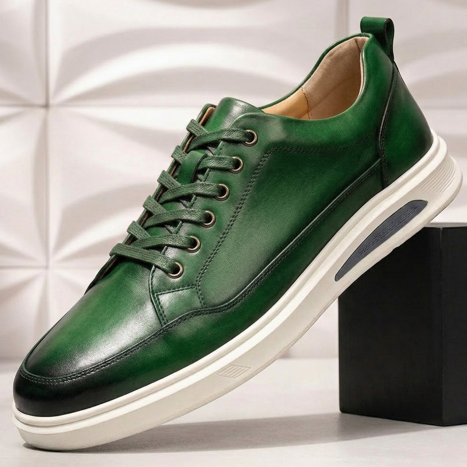 Caprini Cowhide Leather Sneakers