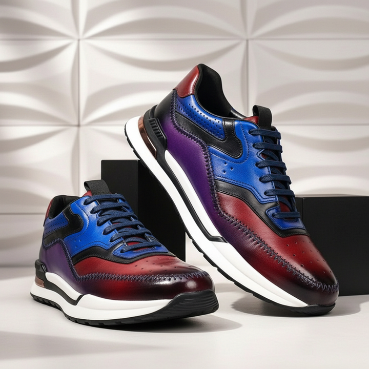 Salerno Cowhide Leather Sneakers