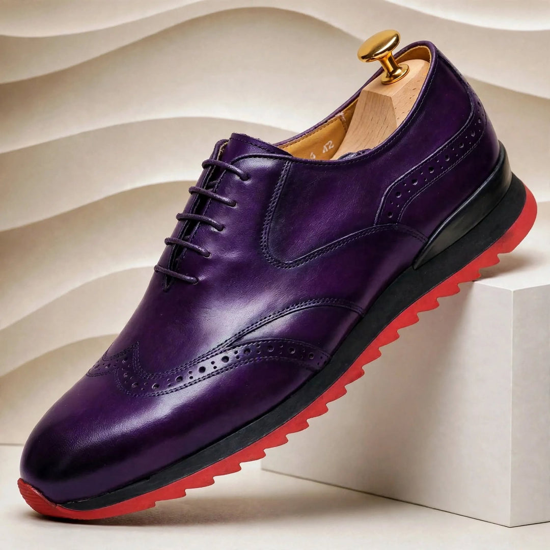 Varelli Cowhide Leather Sneakers