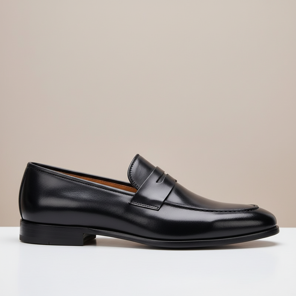 Montelli Cowhide Leather Loafers