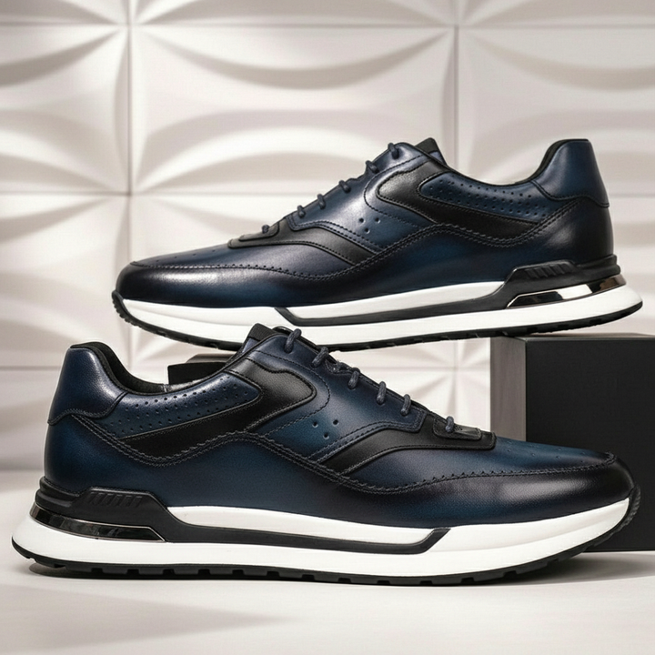 Salerno Cowhide Leather Sneakers