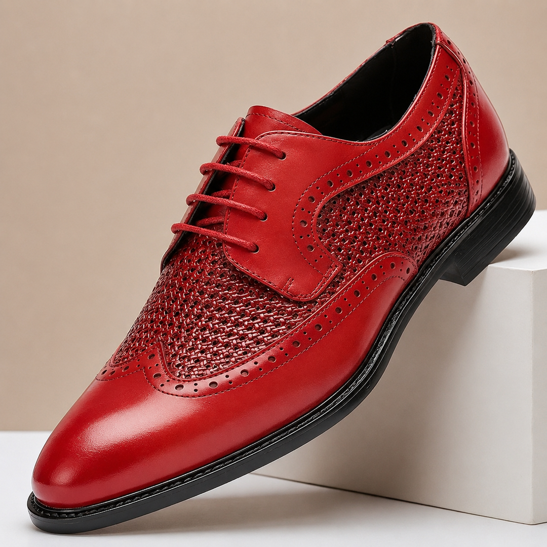 Vassari Cowhide Leather Shoes