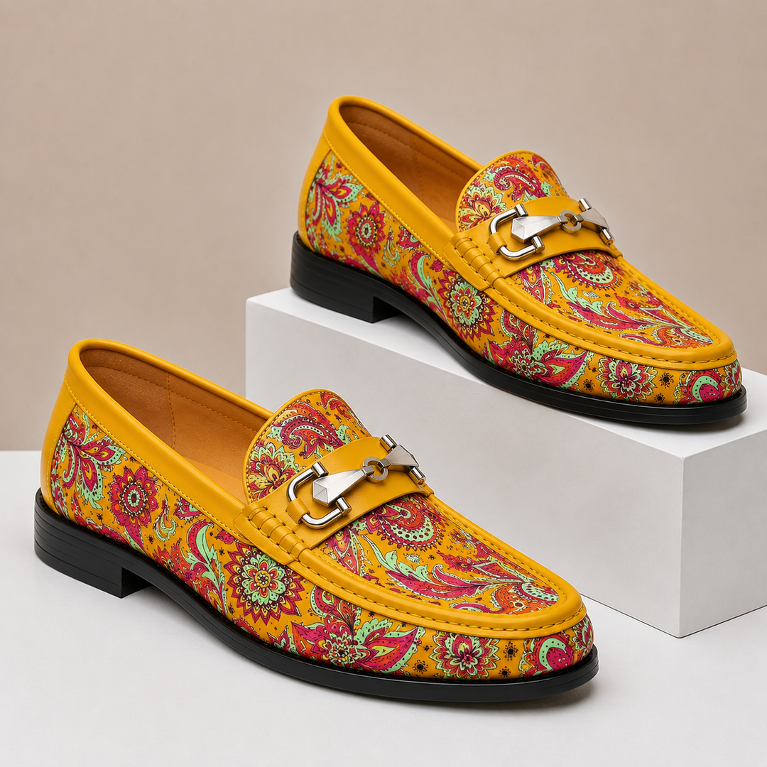 Lombaro Cowhide Leather Shoes