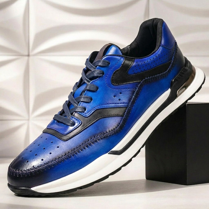 Ferrenzo Cowhide Leather Sneakers