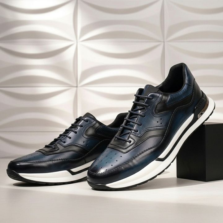 Salerno Cowhide Leather Sneakers