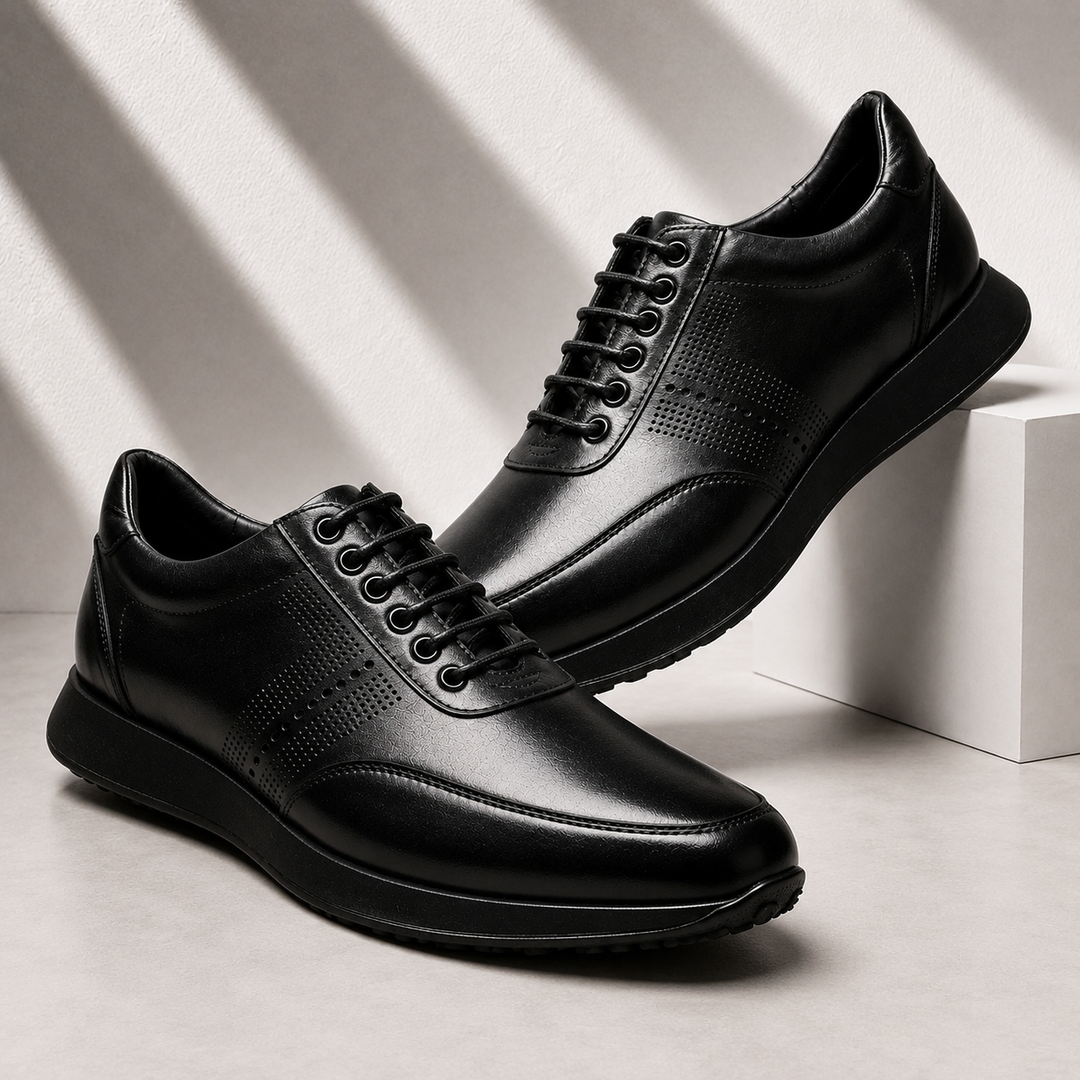 Sartelli Cowhide Leather Sneakers