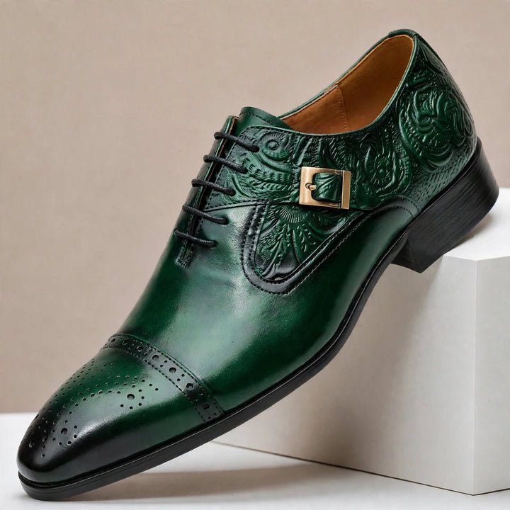 Rocco Cowhide Leather Shoes