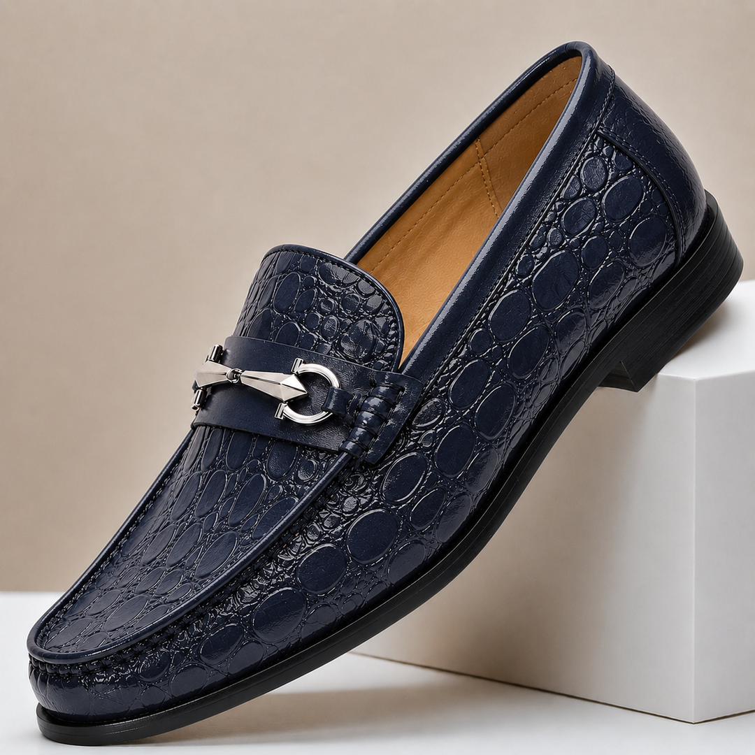 Carvano Cowhide Leather Loafers
