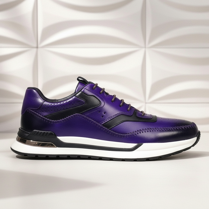Salerno Cowhide Leather Sneakers