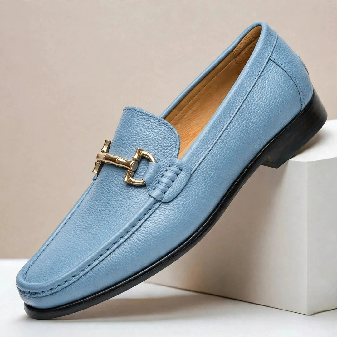 Vescari Cowhide Leather Loafers