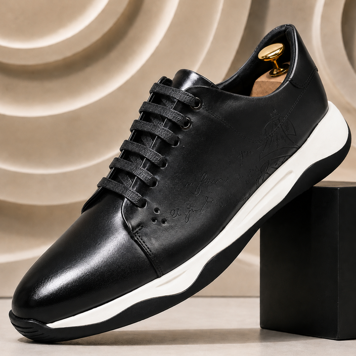 Dravani Cowhide Leather Sneakers
