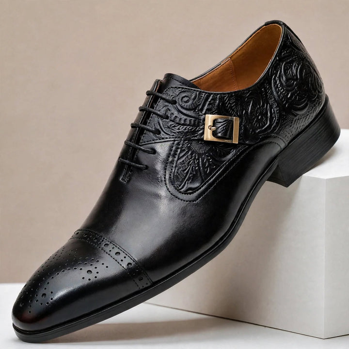 Rocco Cowhide Leather Shoes