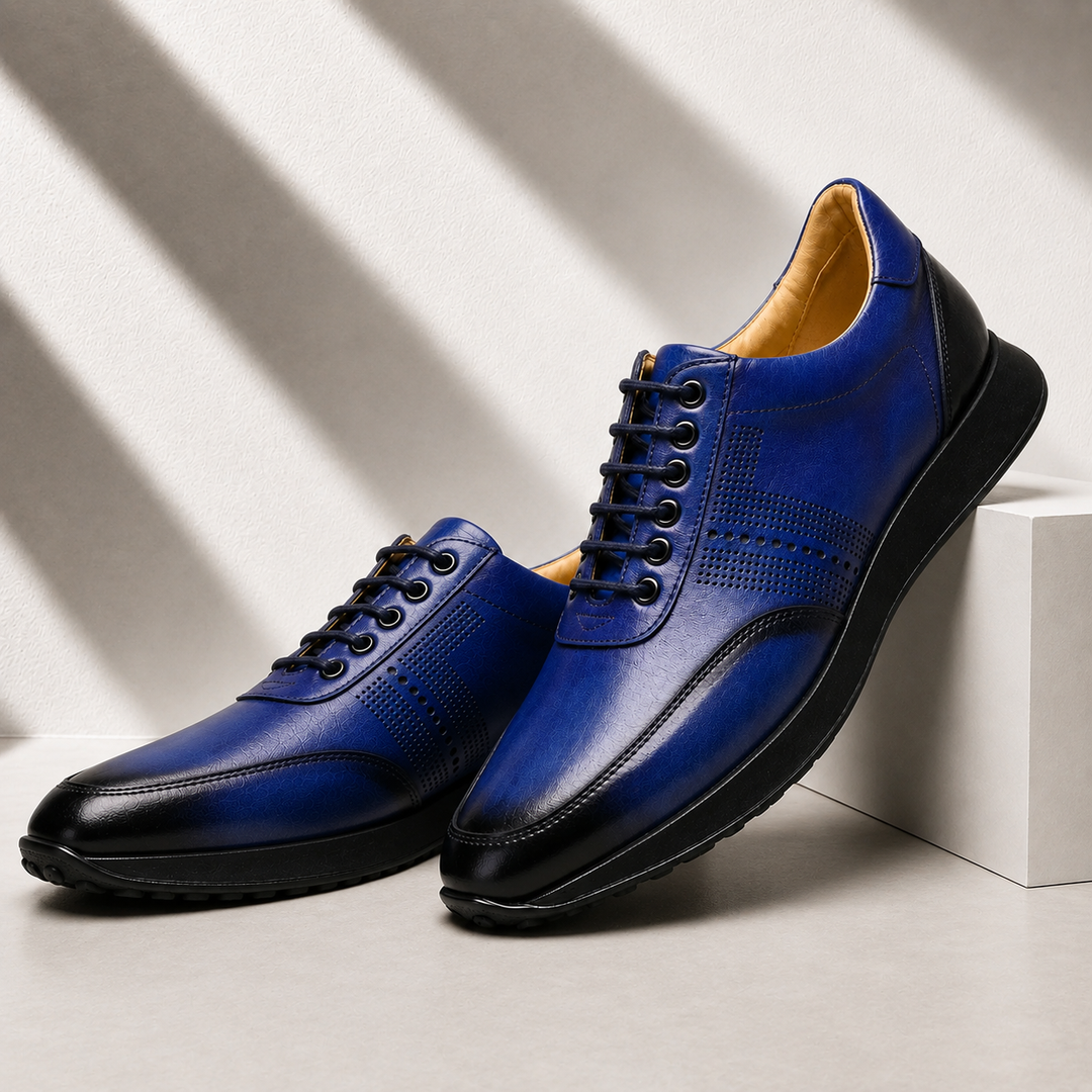 Sartelli Cowhide Leather Sneakers