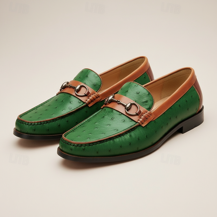 Varetti Cowhide Leather Loafers