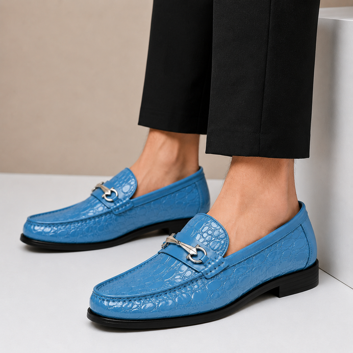 Carvano Cowhide Leather Loafers