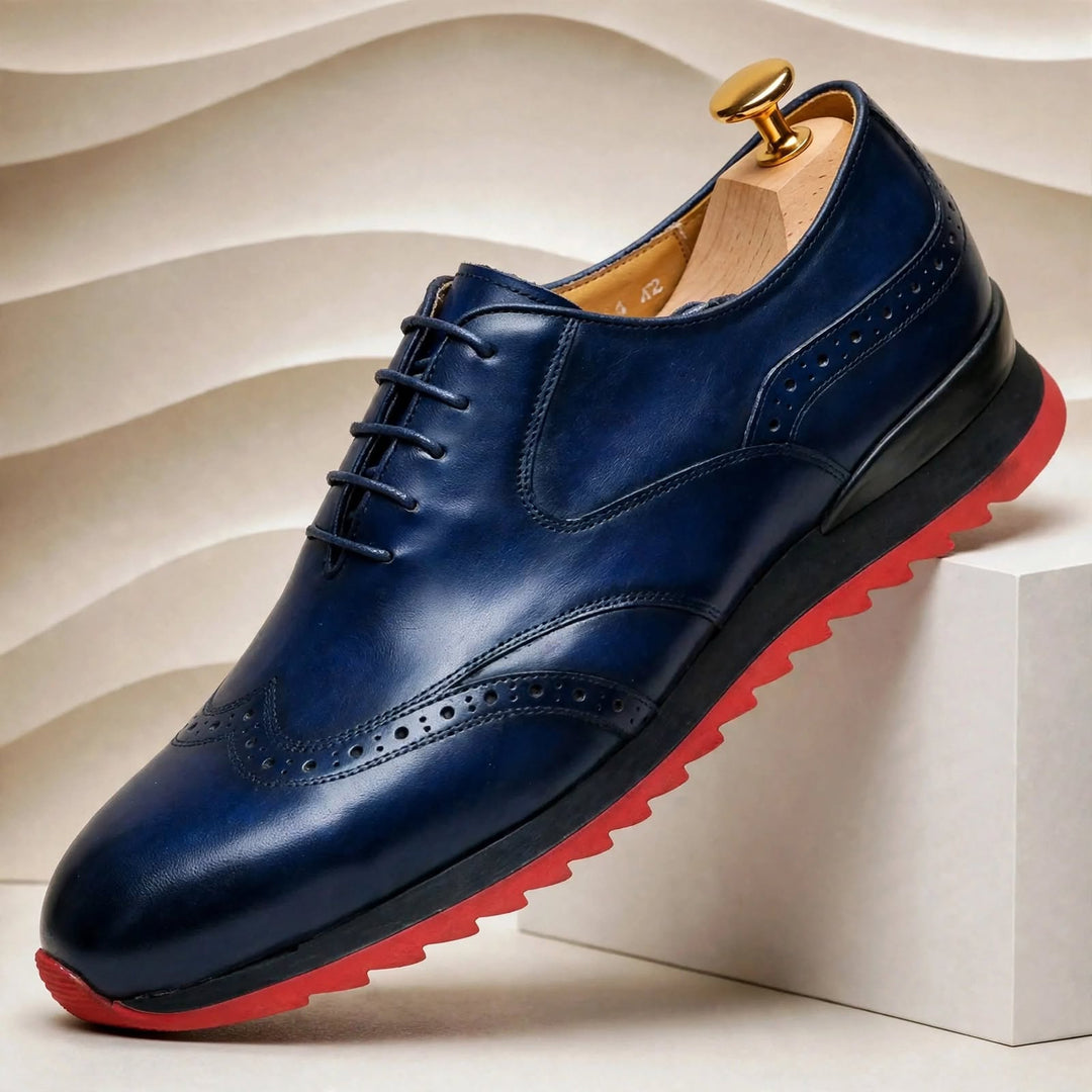 Varelli Cowhide Leather Sneakers