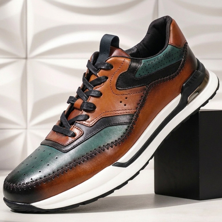Salerno Cowhide Leather Sneakers