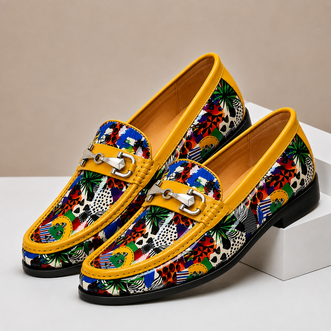 Lombaro Cowhide Leather Shoes