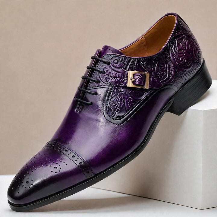 Rocco Cowhide Leather Shoes