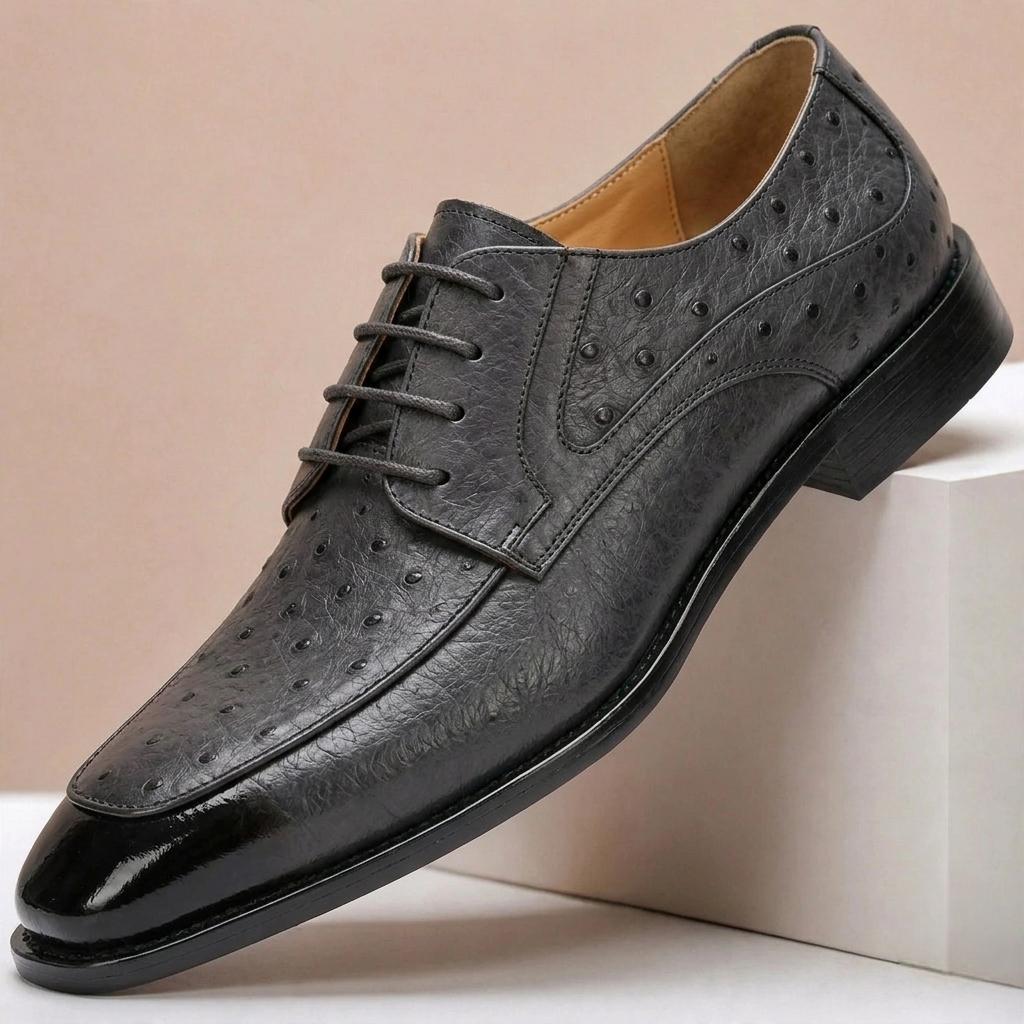Bernini Cowhide Leather Shoes