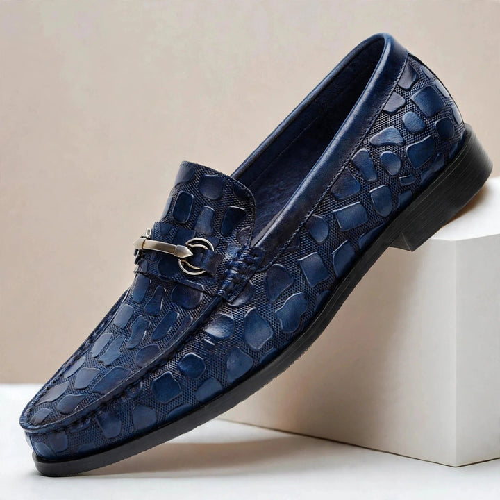 Donavico Cowhide Leather Loafers