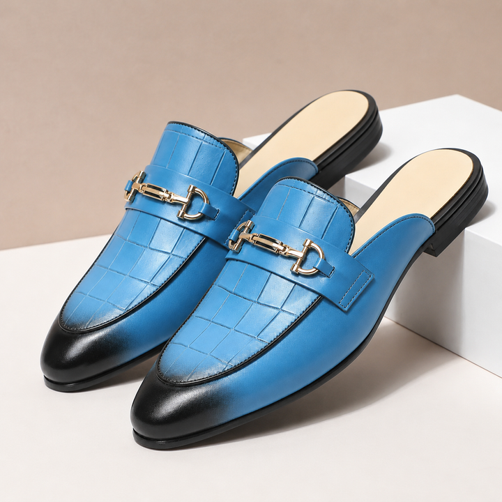 Brancetti Cowhide Leather Mules