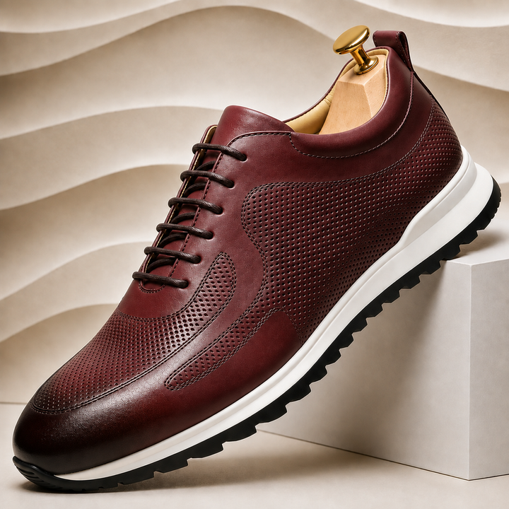 Franco Cowhide Leather Sneakers