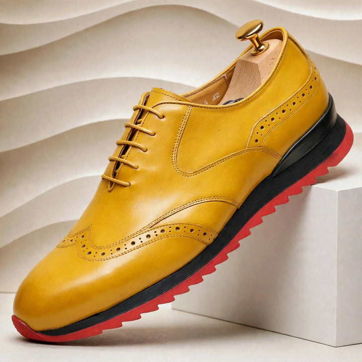 Varelli Cowhide Leather Sneakers