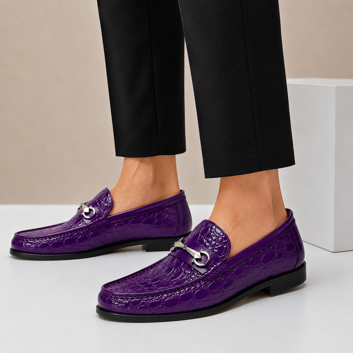 Carvano Cowhide Leather Loafers