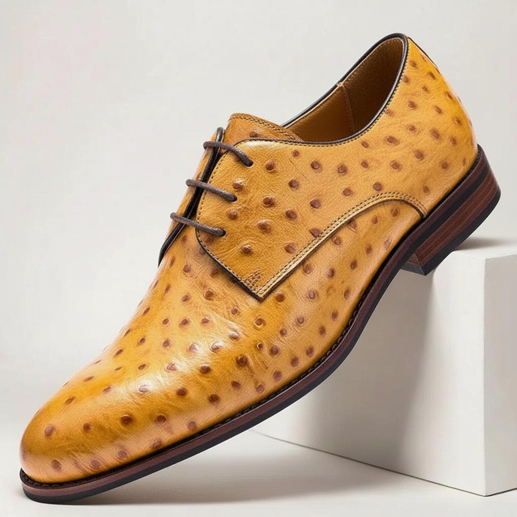 Altavero Cowhide Leather Shoes