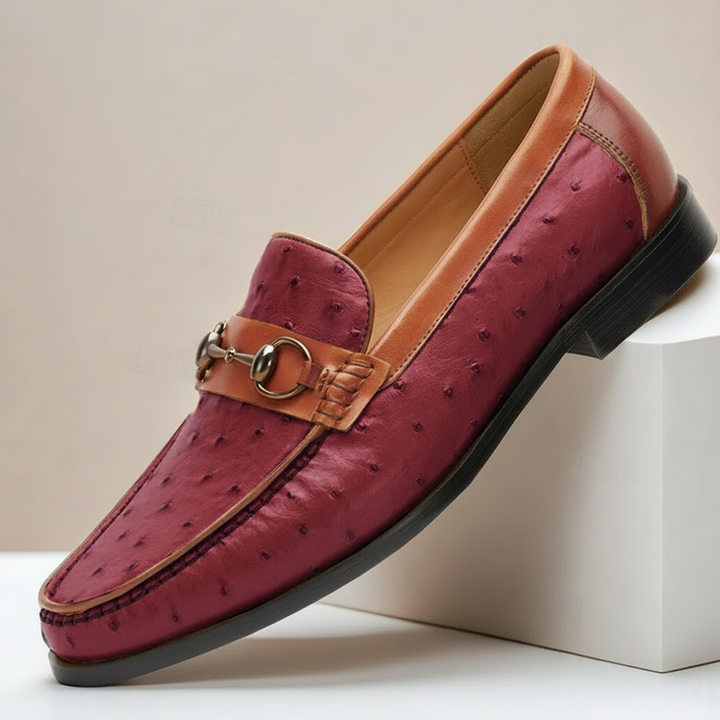 Varetti Cowhide Leather Loafers
