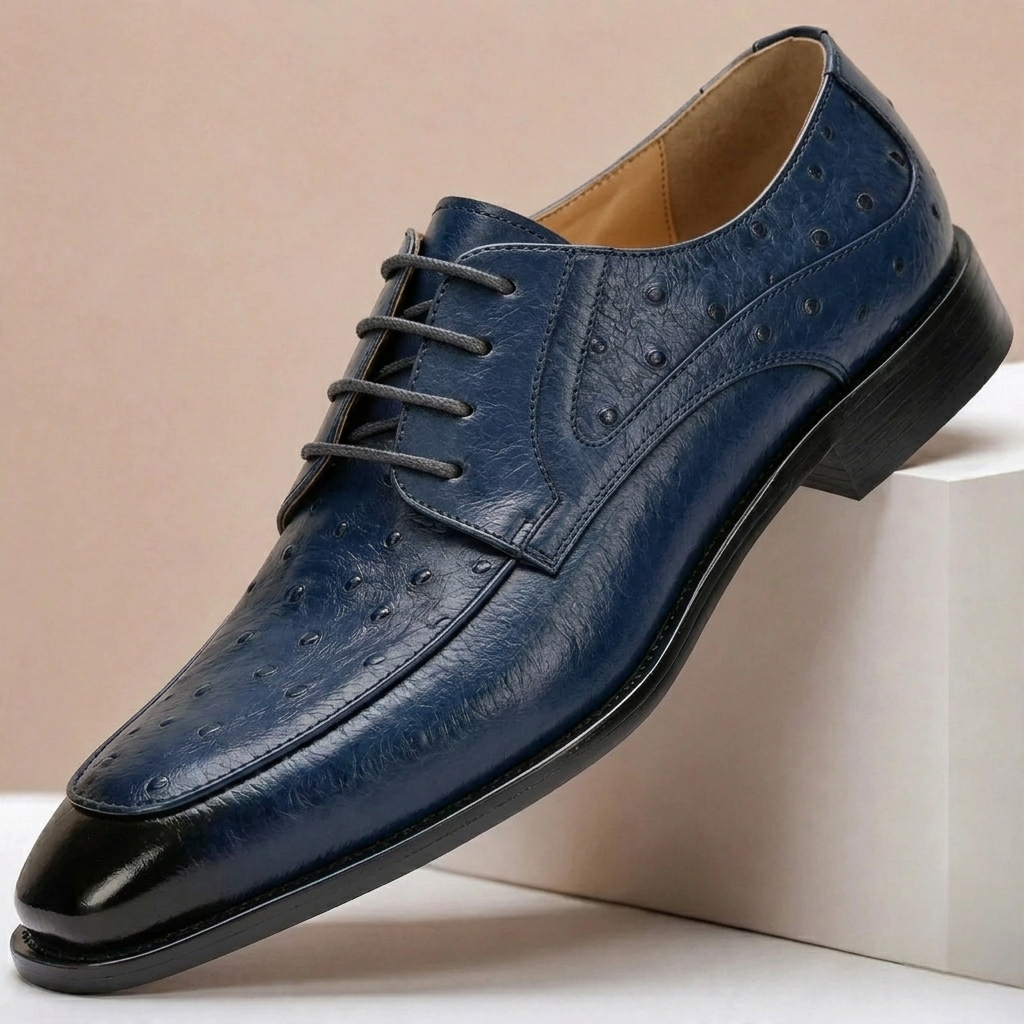 Bernini Cowhide Leather Shoes
