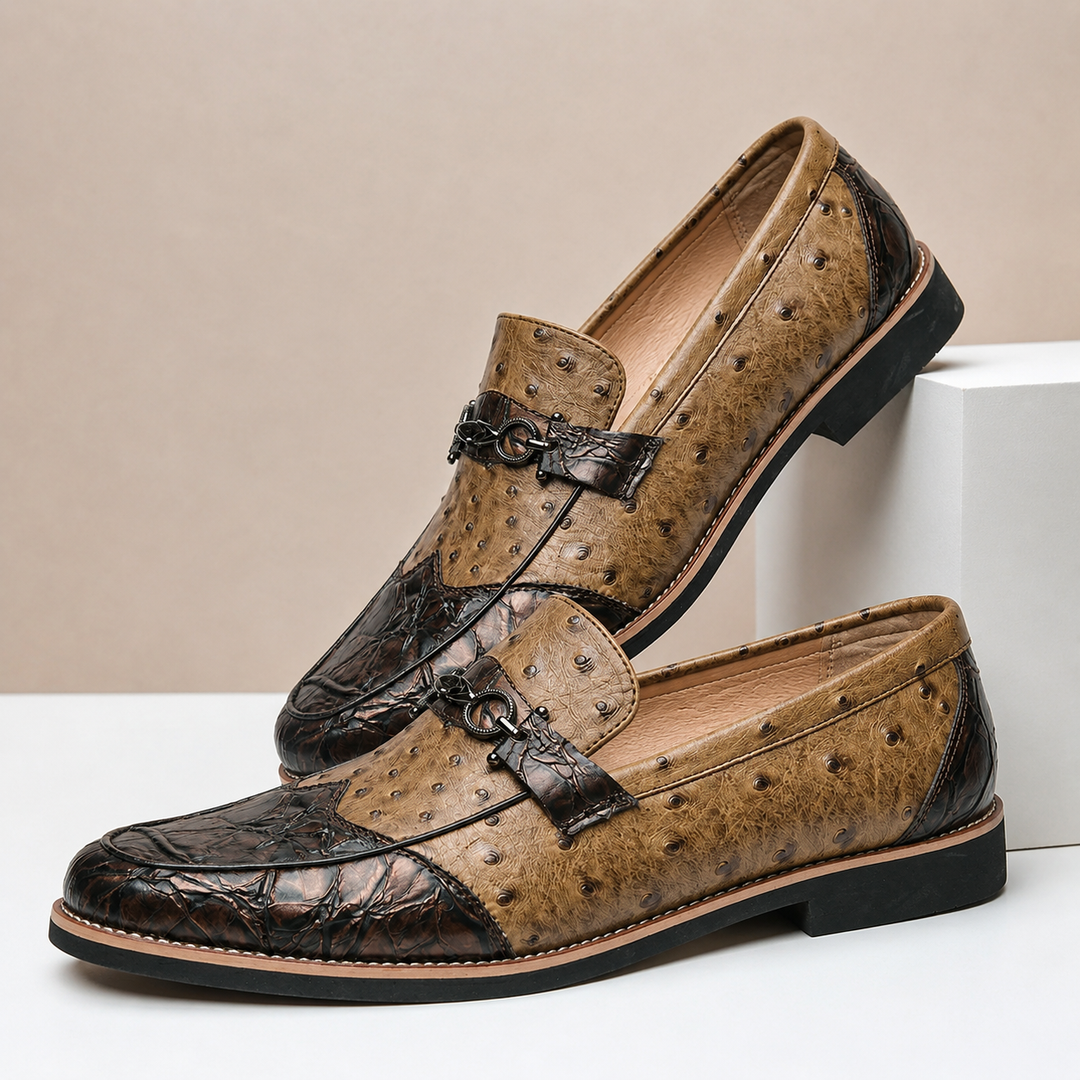 Vellano Genuine Leather Loafers