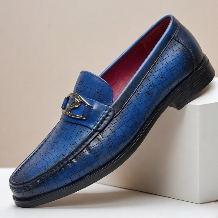Dalmari Cowhide Leather Loafers