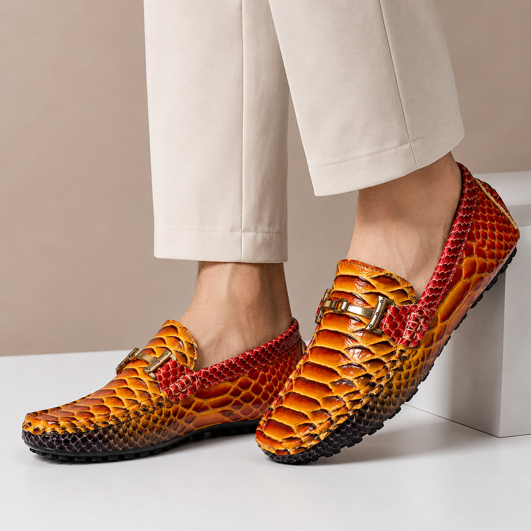 Grimaldi Genuine Leather Loafers